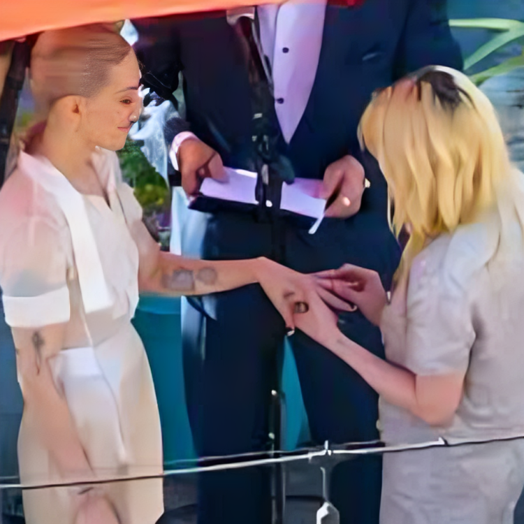 Kristen Stewart and Dylan Meyer got married on April 20, 2025.